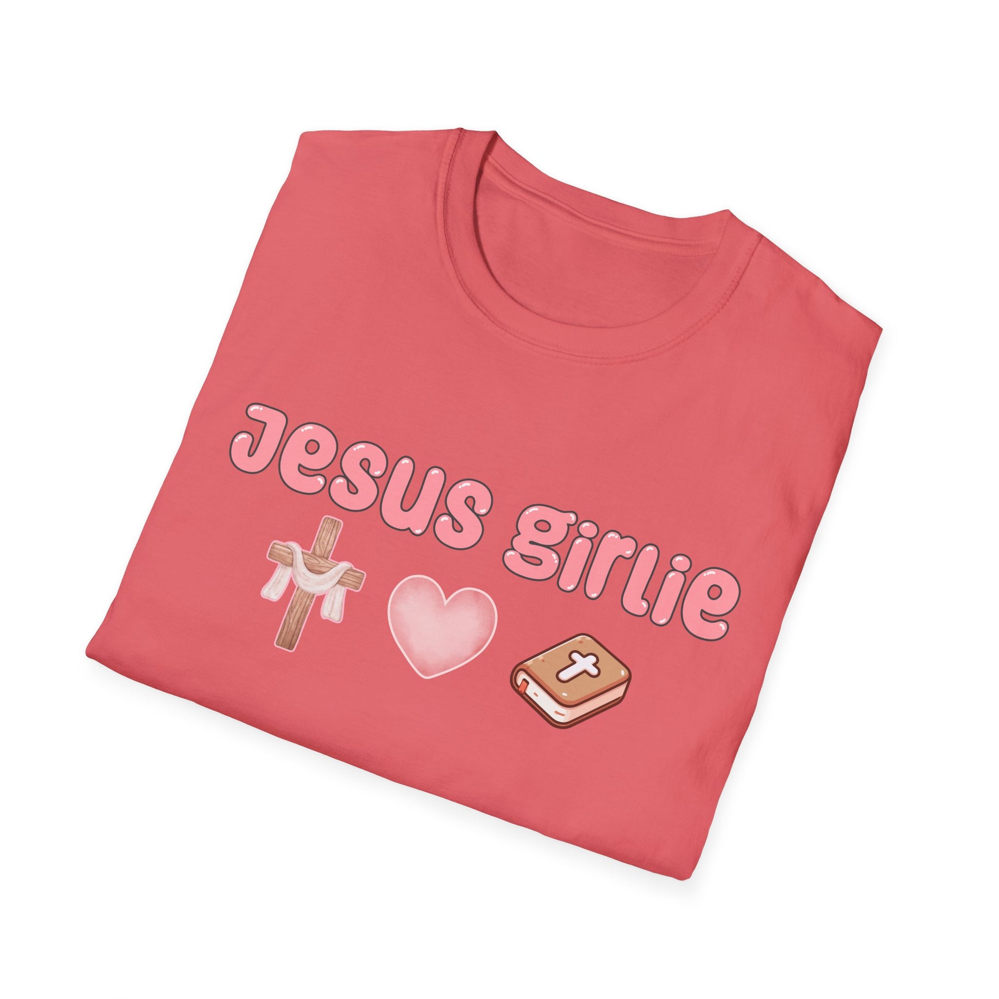 Jesus Girlie Gildan Softstyle Tee
