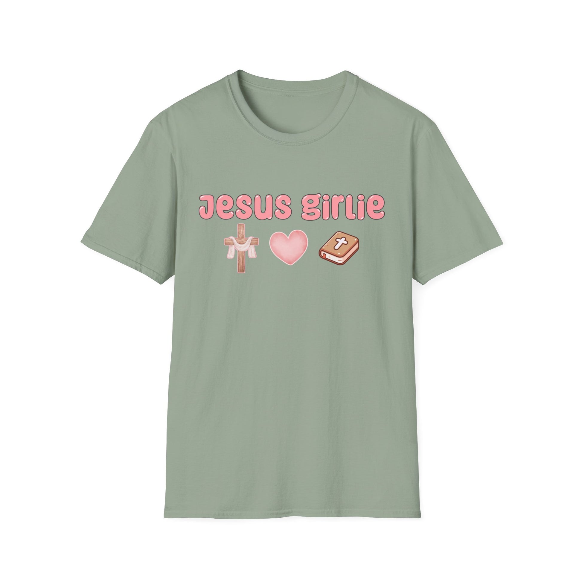 Jesus Girlie Gildan Softstyle Tee