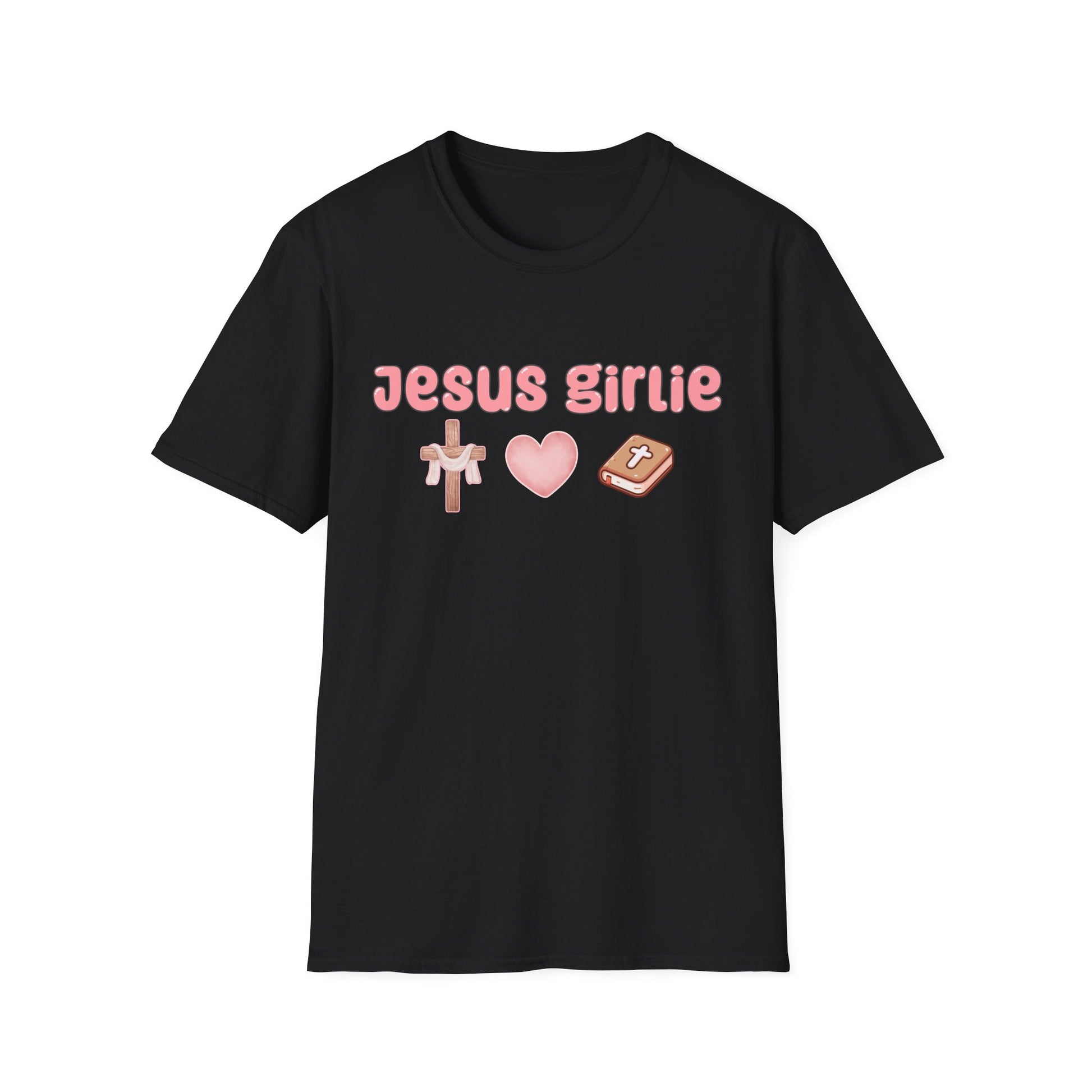 Jesus Girlie Gildan Softstyle Tee
