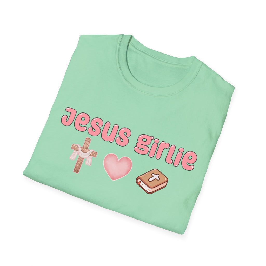 Jesus Girlie Gildan Softstyle Tee