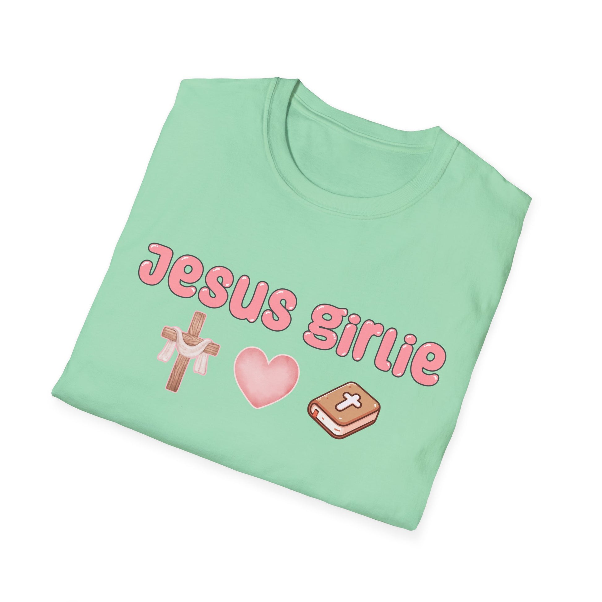Jesus Girlie Gildan Softstyle Tee