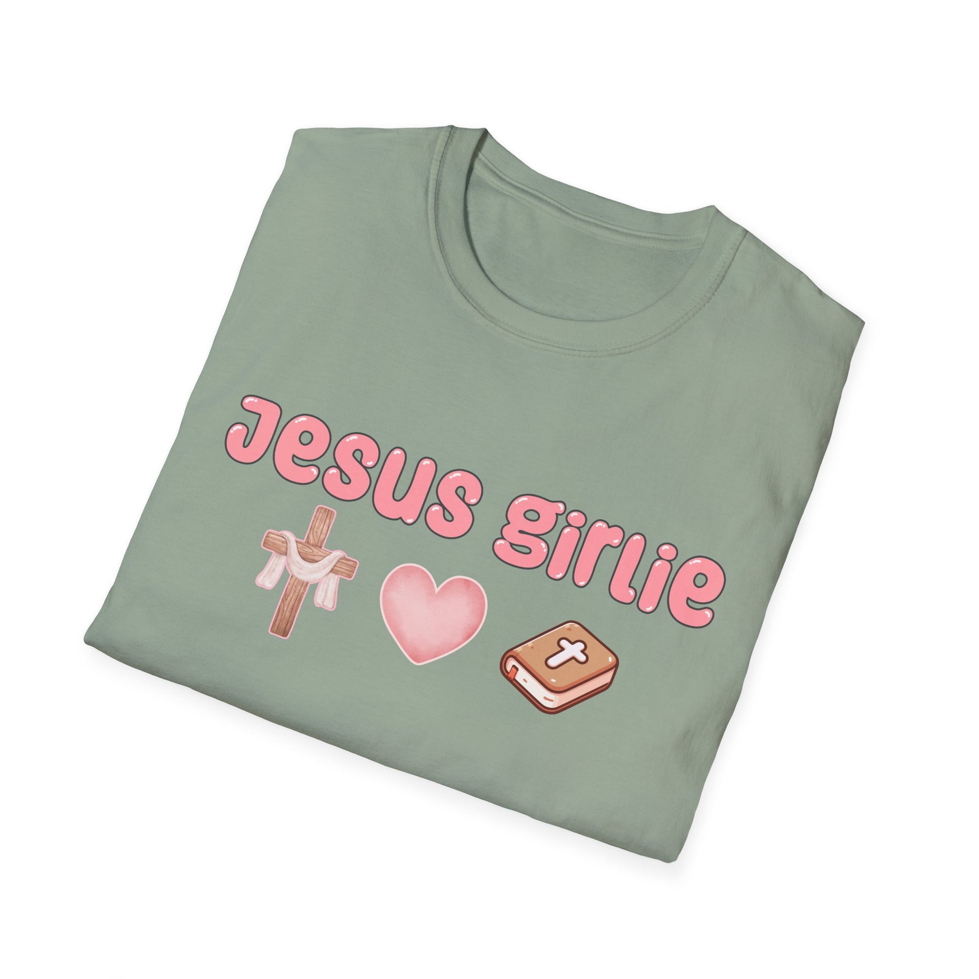Jesus Girlie Gildan Softstyle Tee