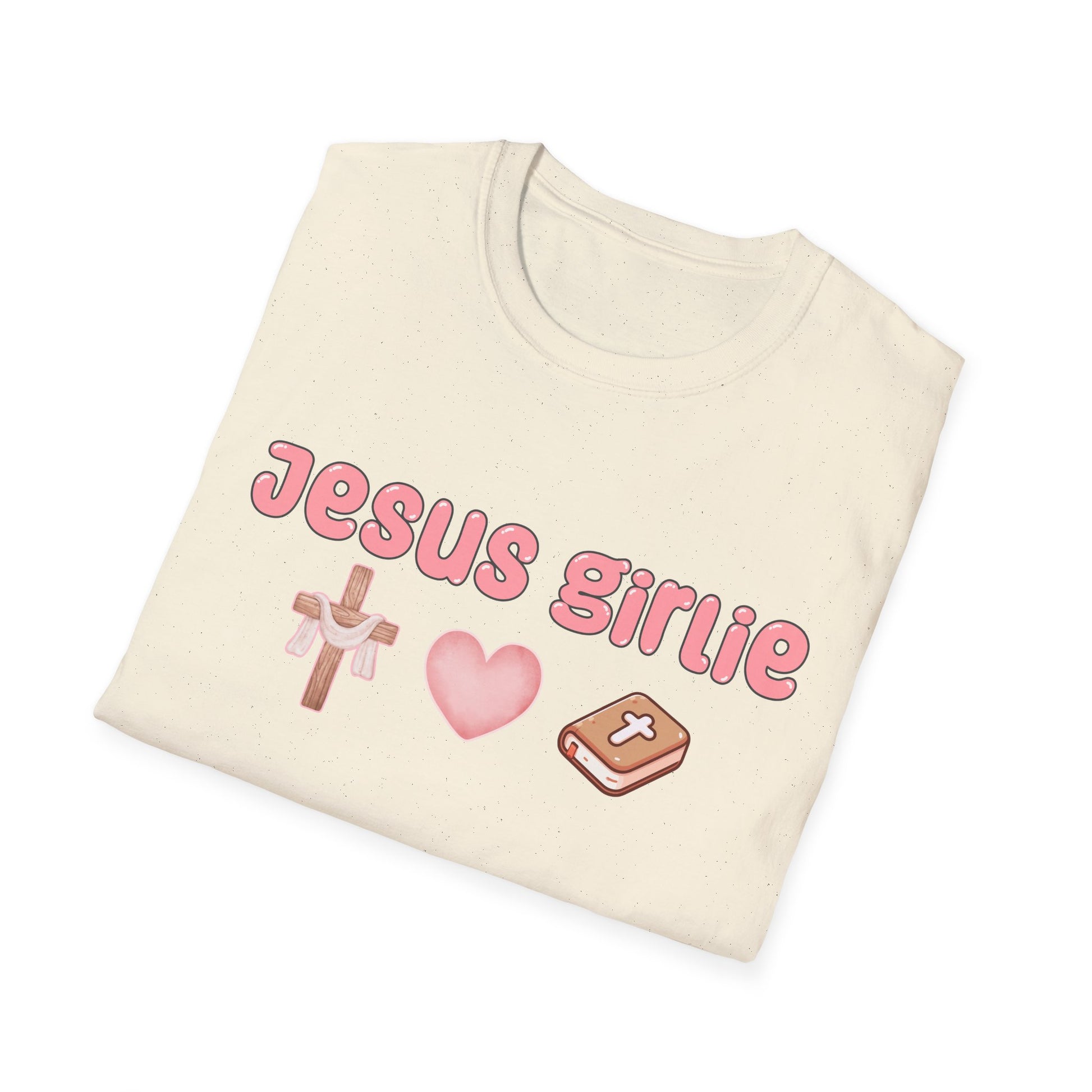 Jesus Girlie Gildan Softstyle Tee