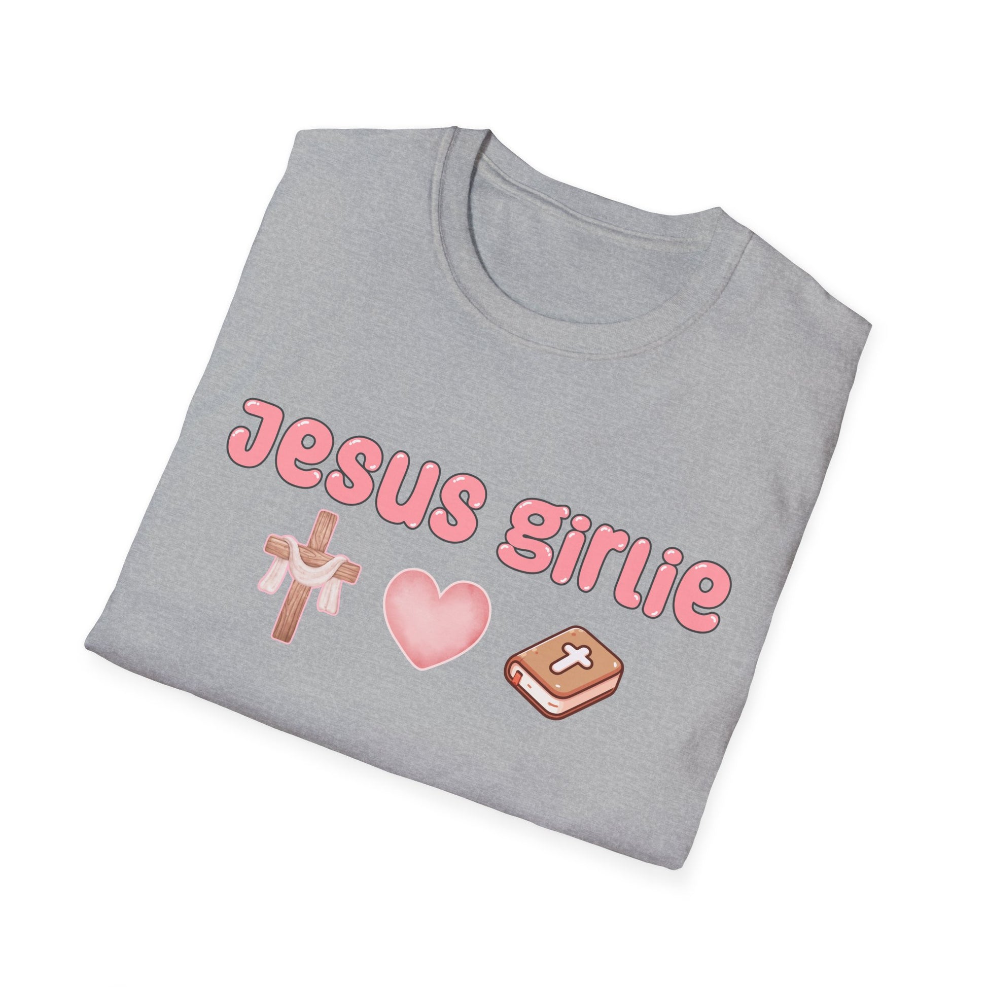 Jesus Girlie Gildan Softstyle Tee