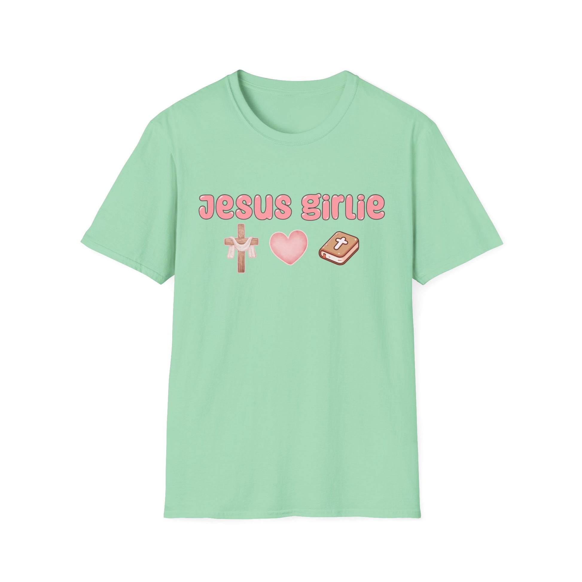 Jesus Girlie Gildan Softstyle Tee