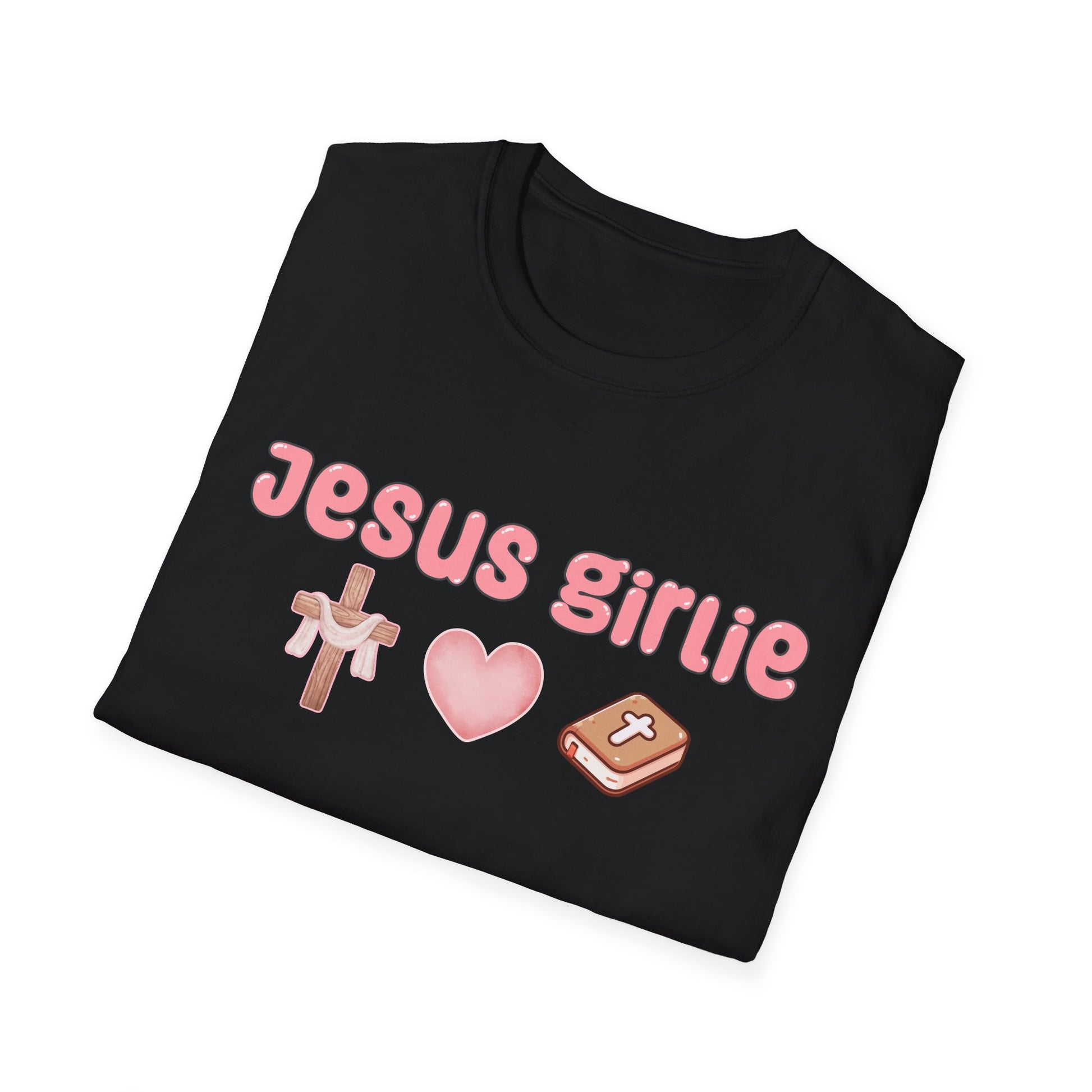 Jesus Girlie Gildan Softstyle Tee