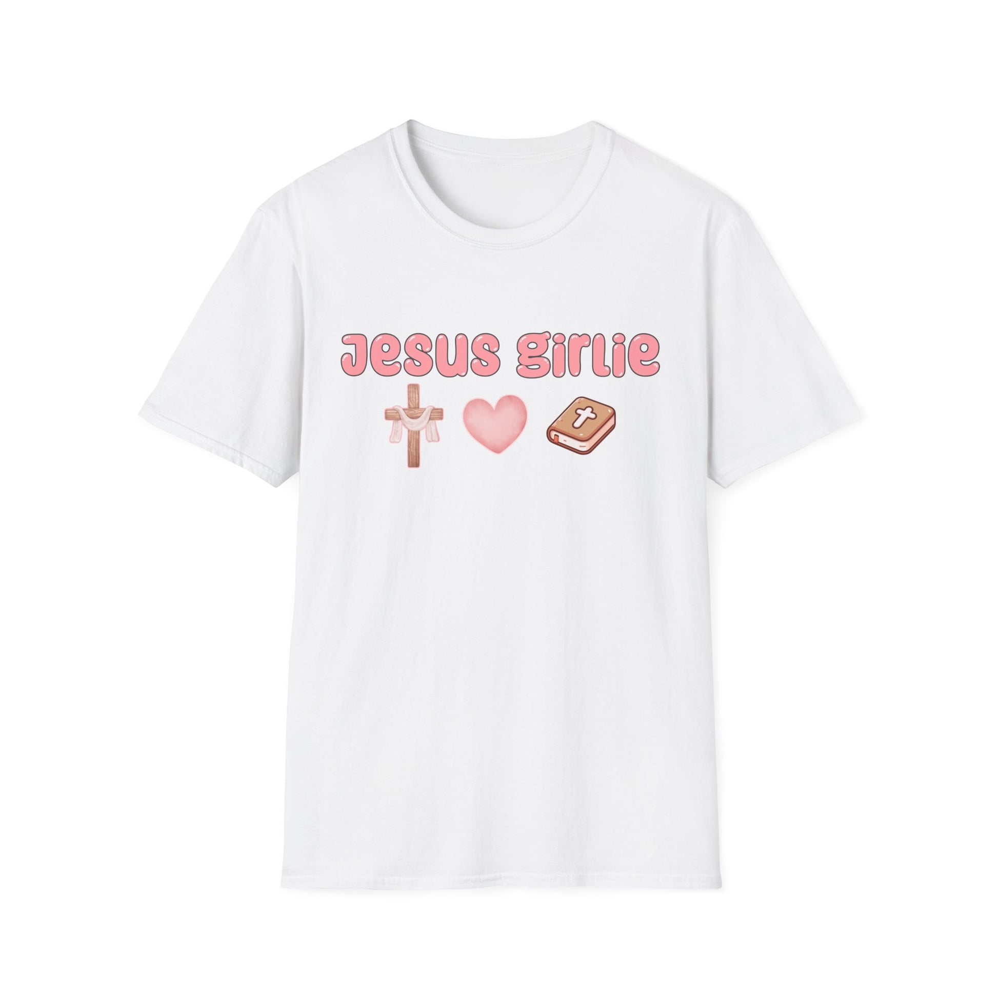 Jesus Girlie Gildan Softstyle Tee