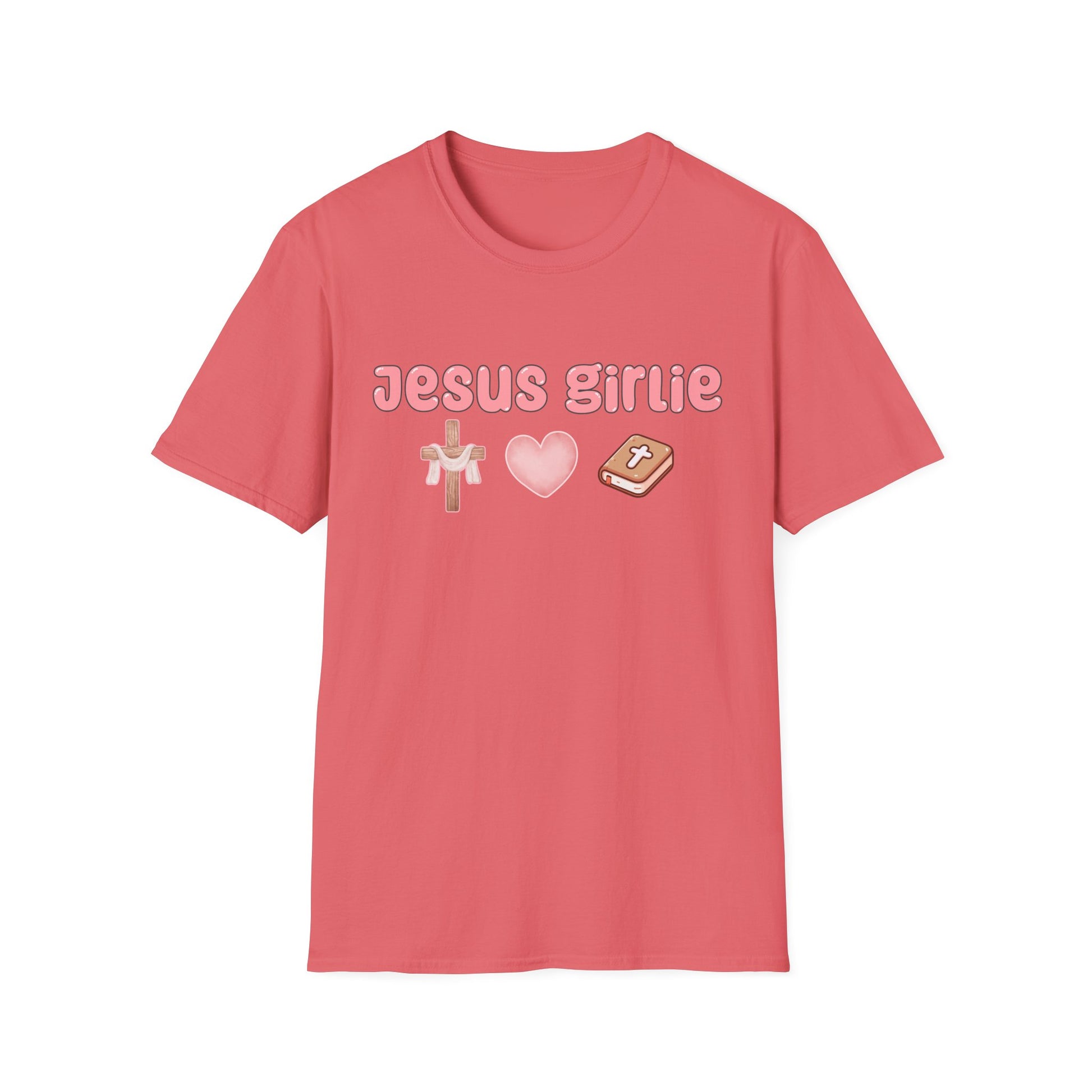 Jesus Girlie Gildan Softstyle Tee